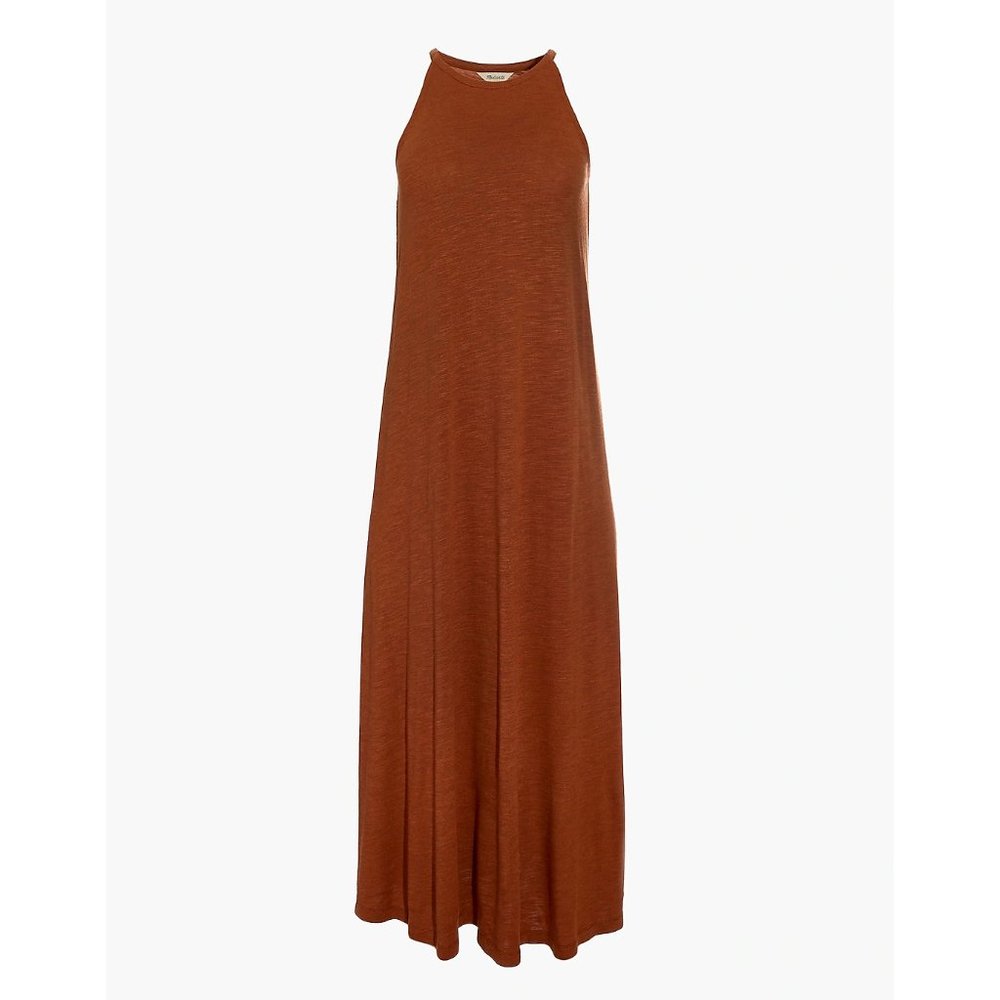 [Madewell] Knit Cami Midi Dress in Heathered Red